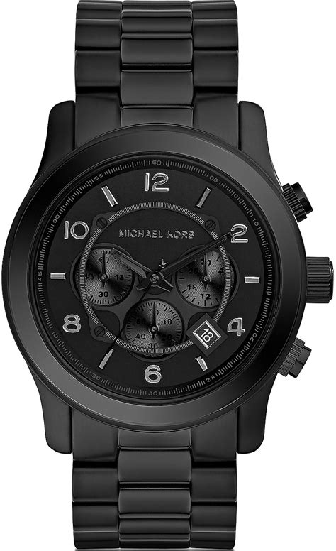 homme michael kors montre|michael kors men's watches black.